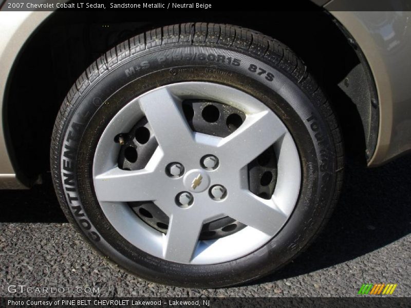 Sandstone Metallic / Neutral Beige 2007 Chevrolet Cobalt LT Sedan