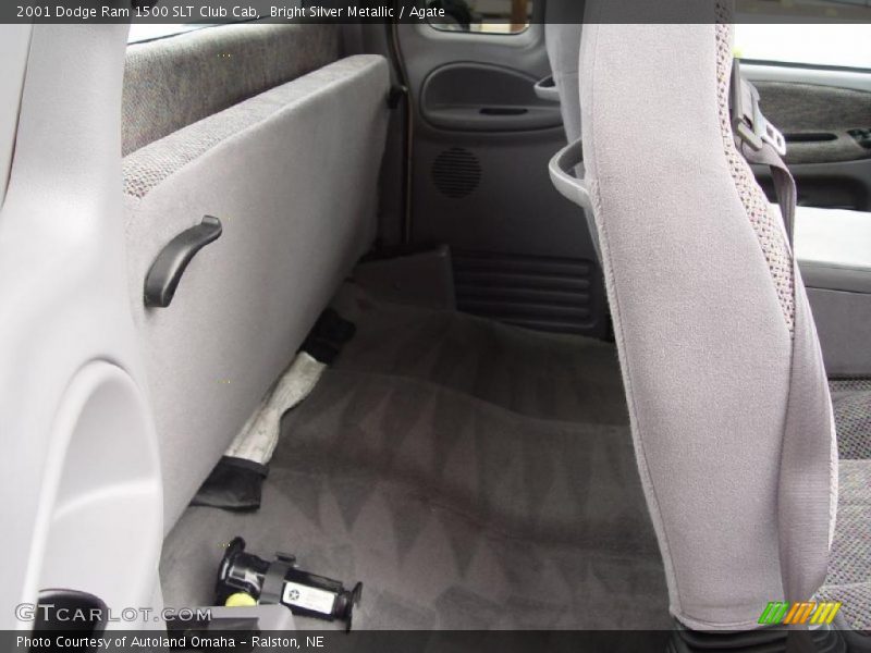 Bright Silver Metallic / Agate 2001 Dodge Ram 1500 SLT Club Cab