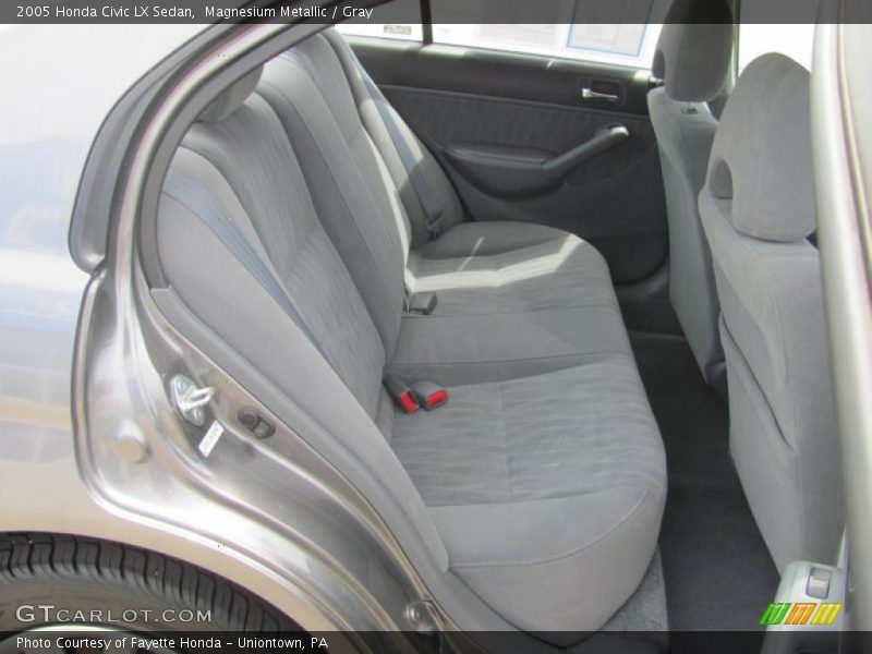 Magnesium Metallic / Gray 2005 Honda Civic LX Sedan
