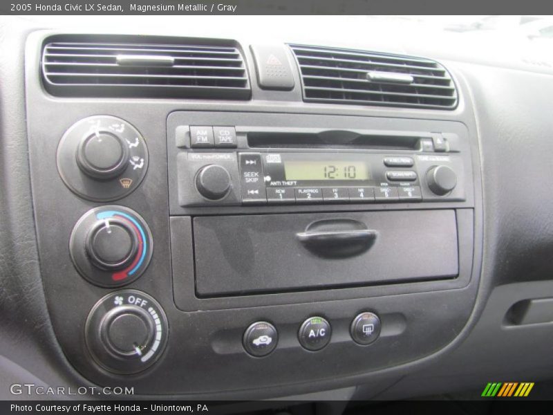 Magnesium Metallic / Gray 2005 Honda Civic LX Sedan