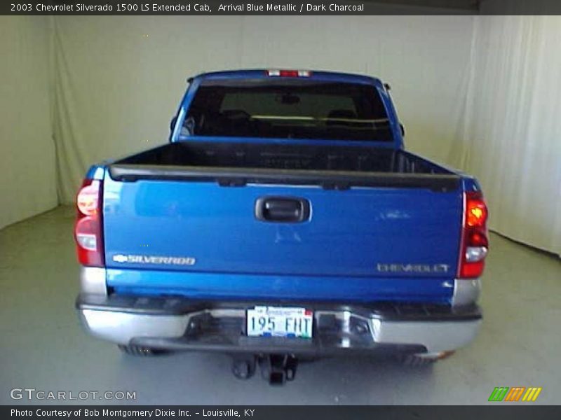 Arrival Blue Metallic / Dark Charcoal 2003 Chevrolet Silverado 1500 LS Extended Cab