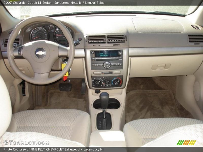 Sandstone Metallic / Neutral Beige 2007 Chevrolet Cobalt LT Sedan