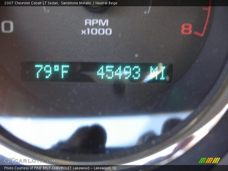 Sandstone Metallic / Neutral Beige 2007 Chevrolet Cobalt LT Sedan