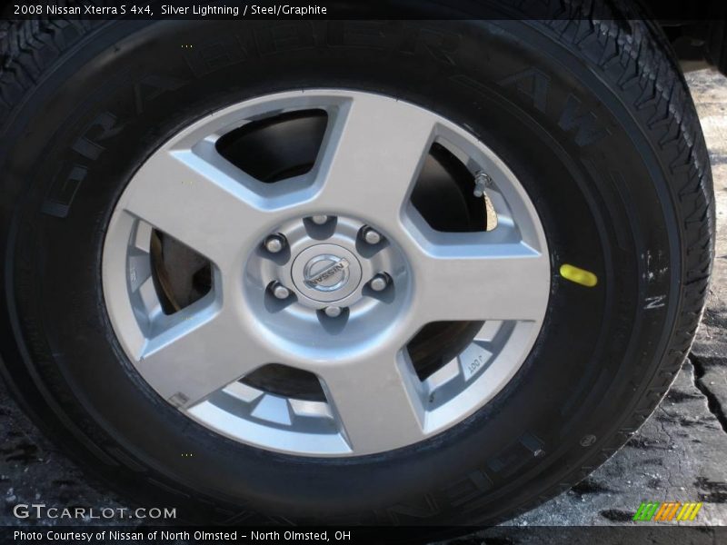 Silver Lightning / Steel/Graphite 2008 Nissan Xterra S 4x4