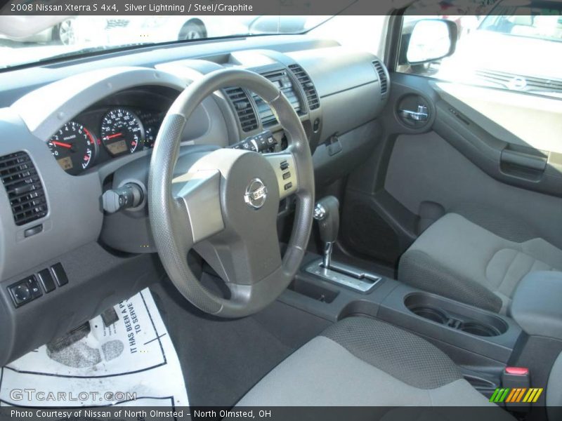 Silver Lightning / Steel/Graphite 2008 Nissan Xterra S 4x4