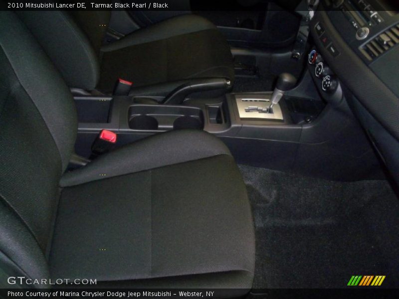 Tarmac Black Pearl / Black 2010 Mitsubishi Lancer DE