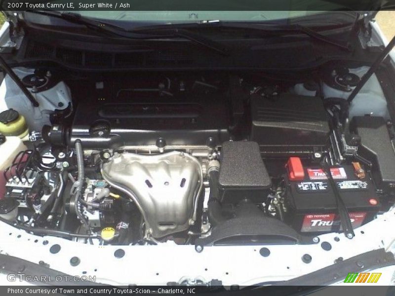 Super White / Ash 2007 Toyota Camry LE