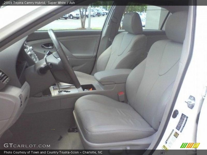 Super White / Ash 2009 Toyota Camry Hybrid