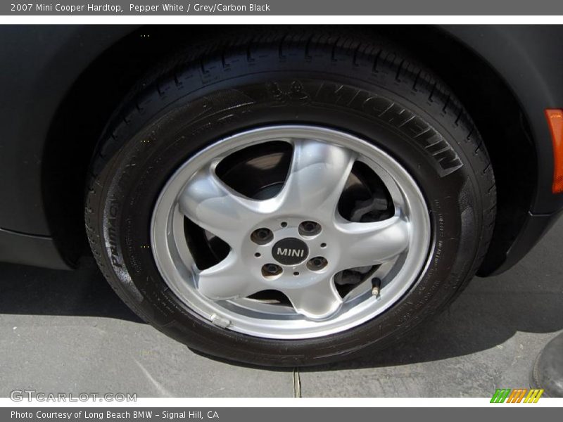 Pepper White / Grey/Carbon Black 2007 Mini Cooper Hardtop