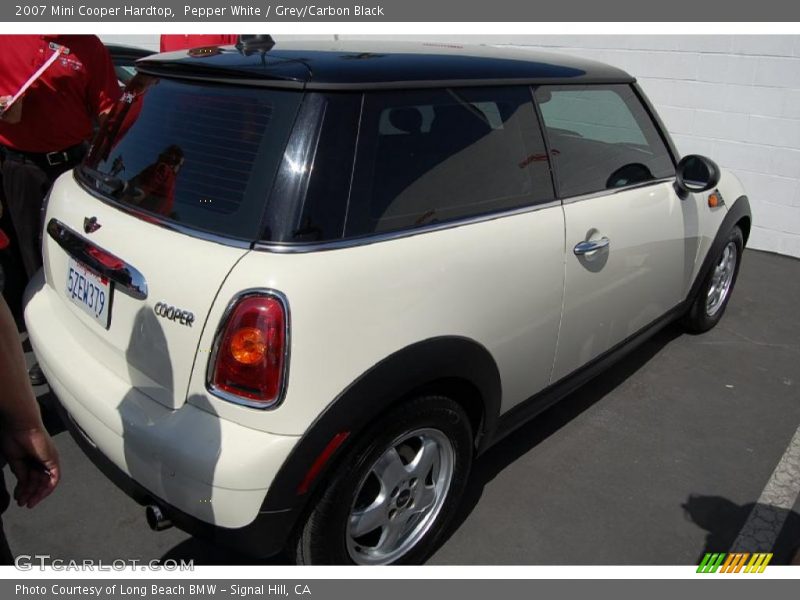 Pepper White / Grey/Carbon Black 2007 Mini Cooper Hardtop