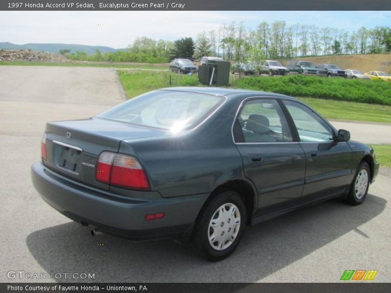 Eucalyptus Green Pearl / Gray 1997 Honda Accord VP Sedan