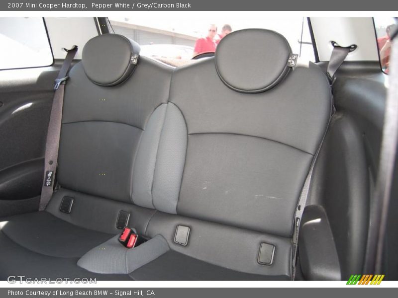 Pepper White / Grey/Carbon Black 2007 Mini Cooper Hardtop