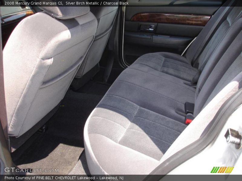 Silver Birch Metallic / Charcoal Black 2008 Mercury Grand Marquis GS