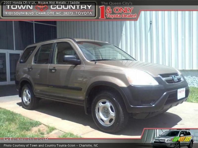 Mojave Mist Metallic / Saddle 2003 Honda CR-V LX