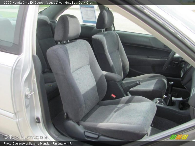Vogue Silver Metallic / Dark Gray 1999 Honda Civic EX Coupe