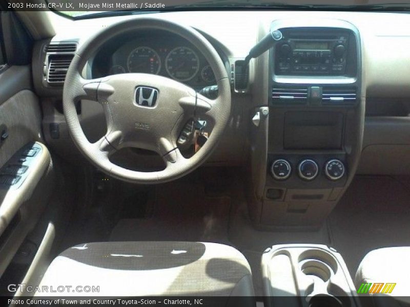 Mojave Mist Metallic / Saddle 2003 Honda CR-V LX