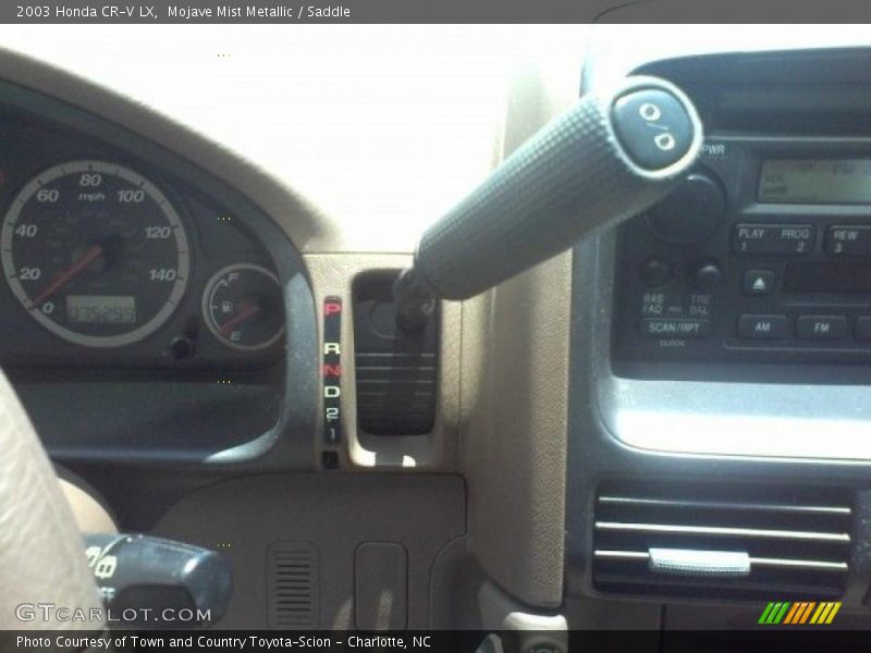 Mojave Mist Metallic / Saddle 2003 Honda CR-V LX