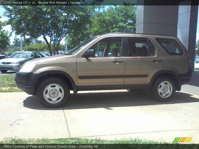 Mojave Mist Metallic / Saddle 2003 Honda CR-V LX