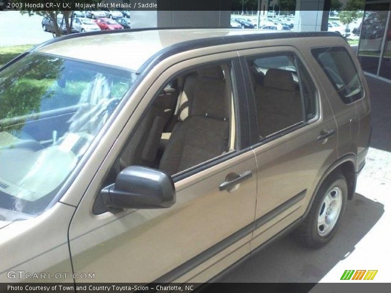 Mojave Mist Metallic / Saddle 2003 Honda CR-V LX