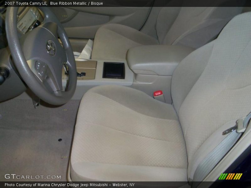 Blue Ribbon Metallic / Bisque 2007 Toyota Camry LE