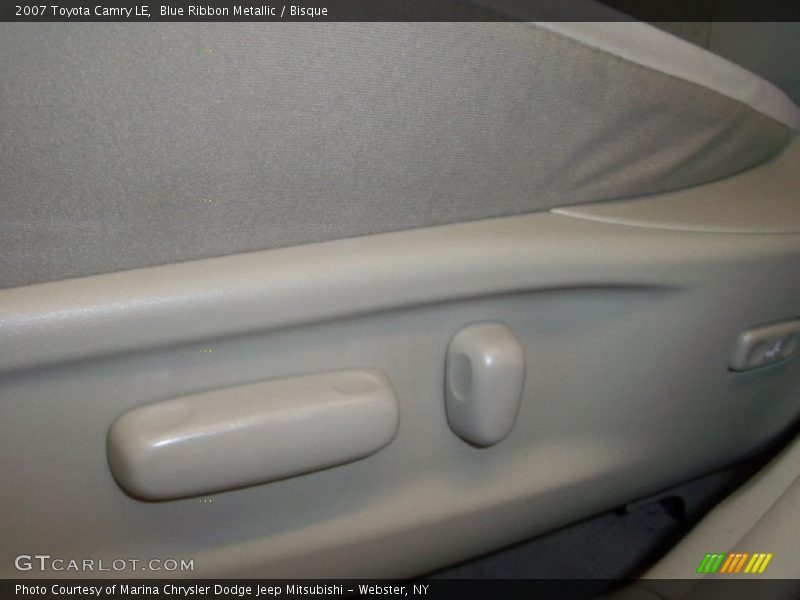 Blue Ribbon Metallic / Bisque 2007 Toyota Camry LE