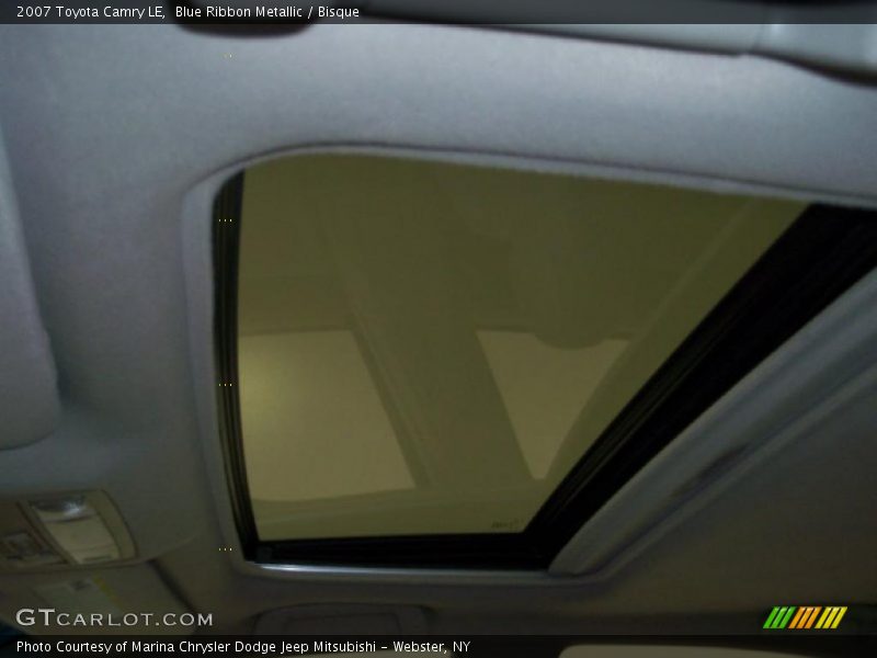 Blue Ribbon Metallic / Bisque 2007 Toyota Camry LE