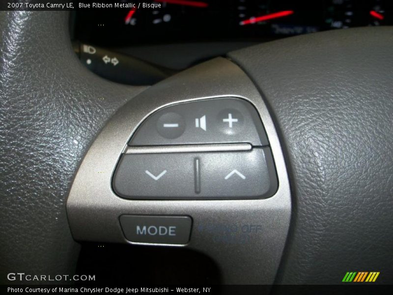 Blue Ribbon Metallic / Bisque 2007 Toyota Camry LE