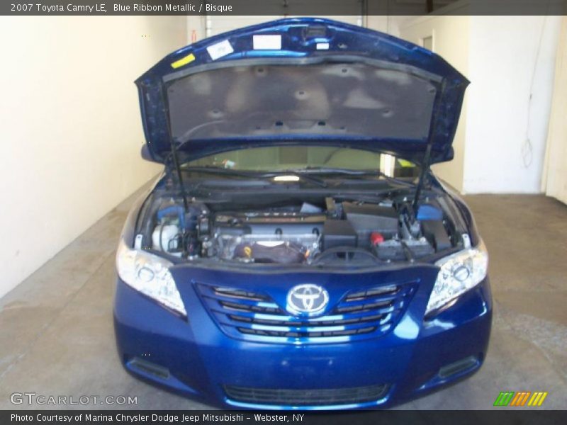 Blue Ribbon Metallic / Bisque 2007 Toyota Camry LE