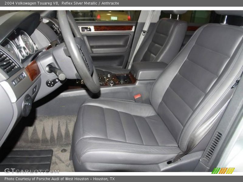Reflex Silver Metallic / Anthracite 2004 Volkswagen Touareg V8