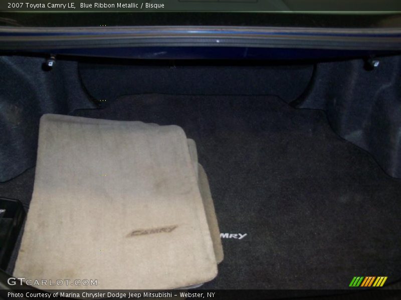 Blue Ribbon Metallic / Bisque 2007 Toyota Camry LE
