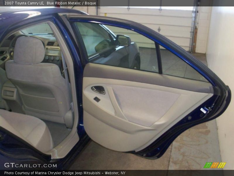 Blue Ribbon Metallic / Bisque 2007 Toyota Camry LE