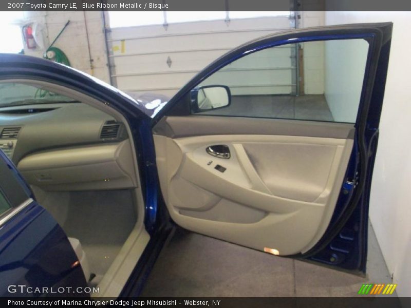 Blue Ribbon Metallic / Bisque 2007 Toyota Camry LE