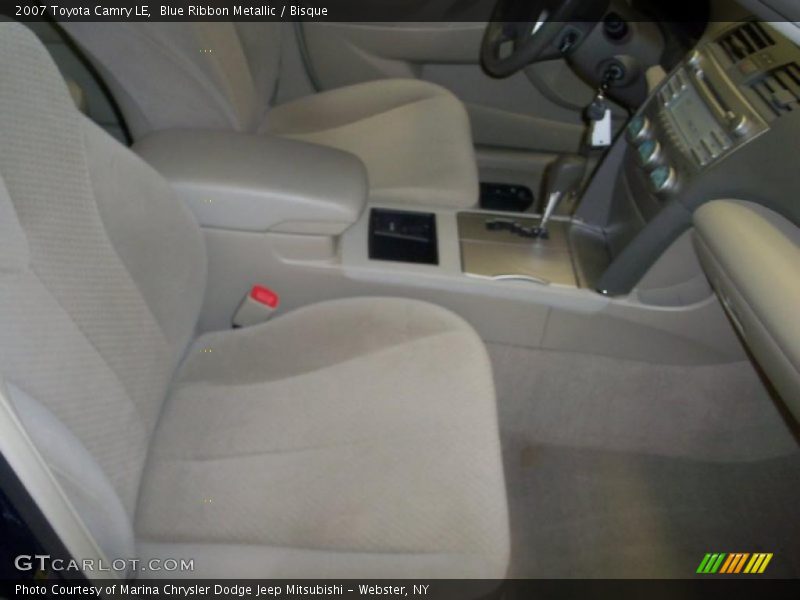 Blue Ribbon Metallic / Bisque 2007 Toyota Camry LE