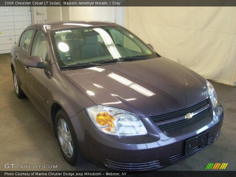 Majestic Amethyst Metallic / Gray 2006 Chevrolet Cobalt LT Sedan