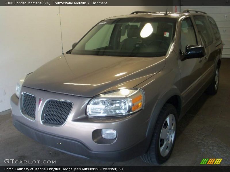 Bronzestone Metallic / Cashmere 2006 Pontiac Montana SV6