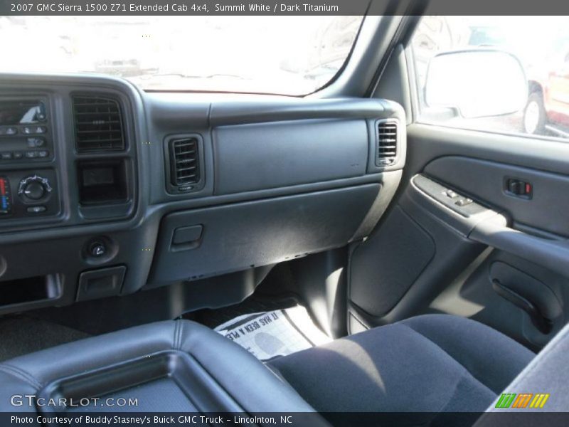 Summit White / Dark Titanium 2007 GMC Sierra 1500 Z71 Extended Cab 4x4