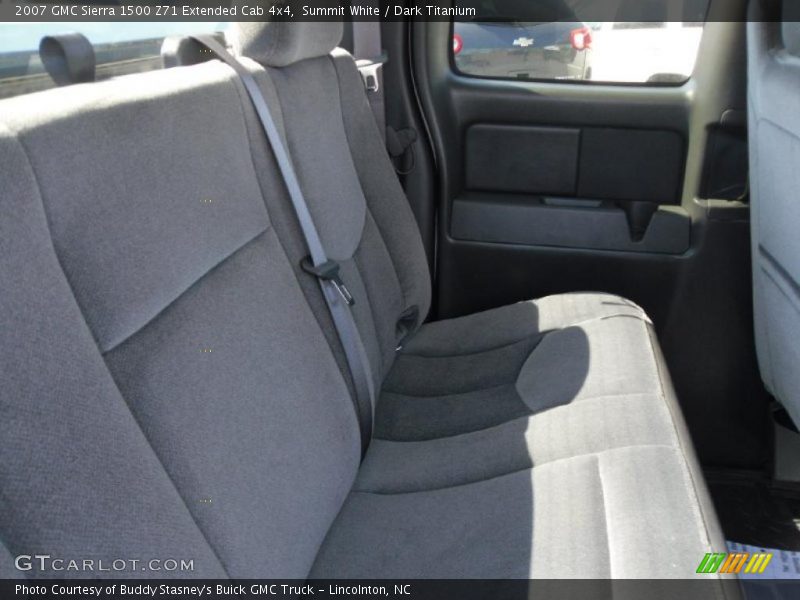 Summit White / Dark Titanium 2007 GMC Sierra 1500 Z71 Extended Cab 4x4