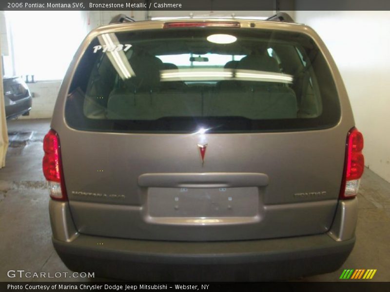 Bronzestone Metallic / Cashmere 2006 Pontiac Montana SV6