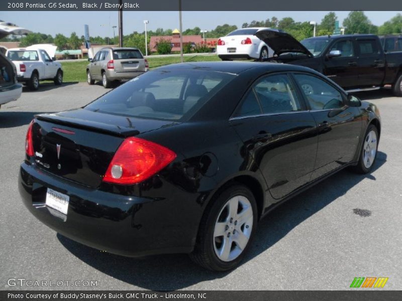 Black / Ebony Black 2008 Pontiac G6 Sedan