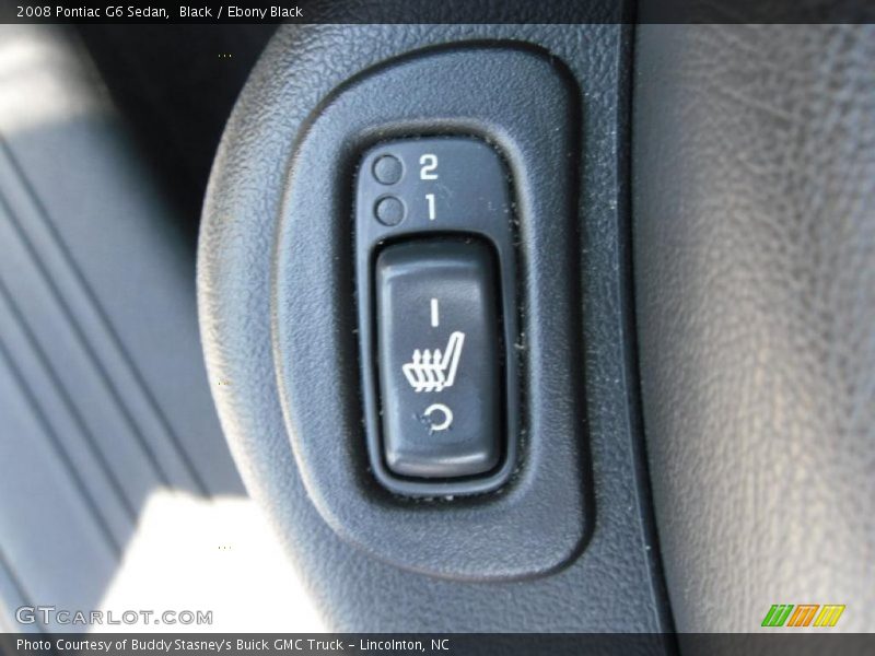 Black / Ebony Black 2008 Pontiac G6 Sedan