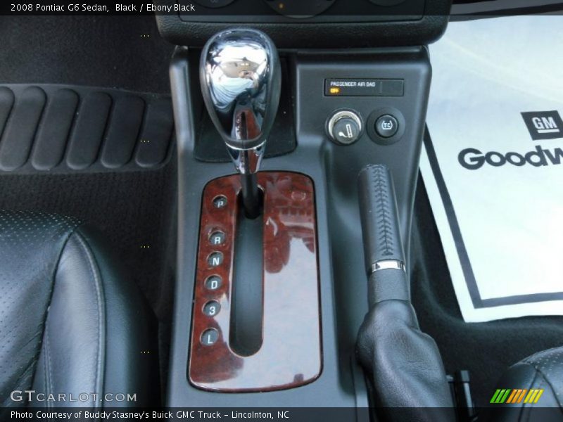 Black / Ebony Black 2008 Pontiac G6 Sedan