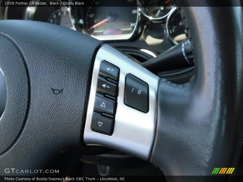 Black / Ebony Black 2008 Pontiac G6 Sedan