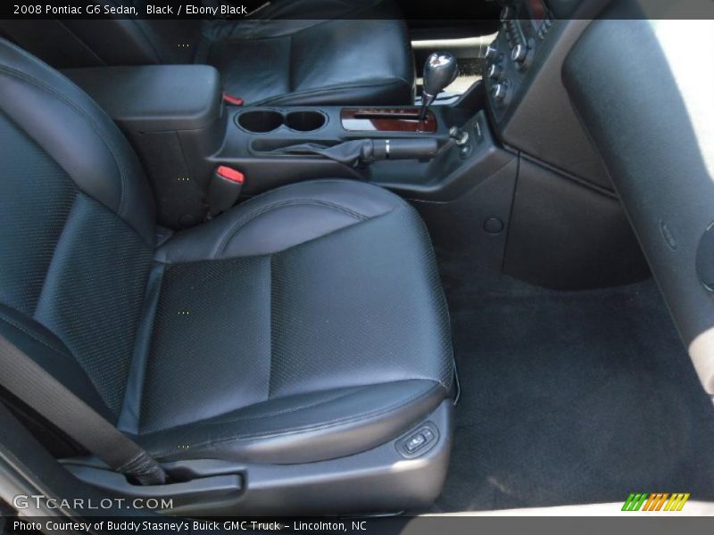 Black / Ebony Black 2008 Pontiac G6 Sedan