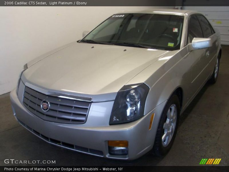 Light Platinum / Ebony 2006 Cadillac CTS Sedan