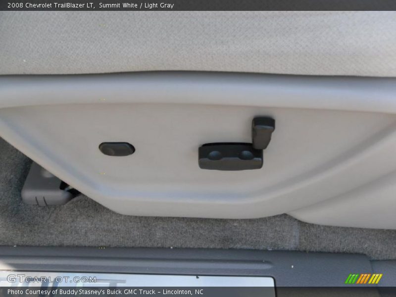 Summit White / Light Gray 2008 Chevrolet TrailBlazer LT