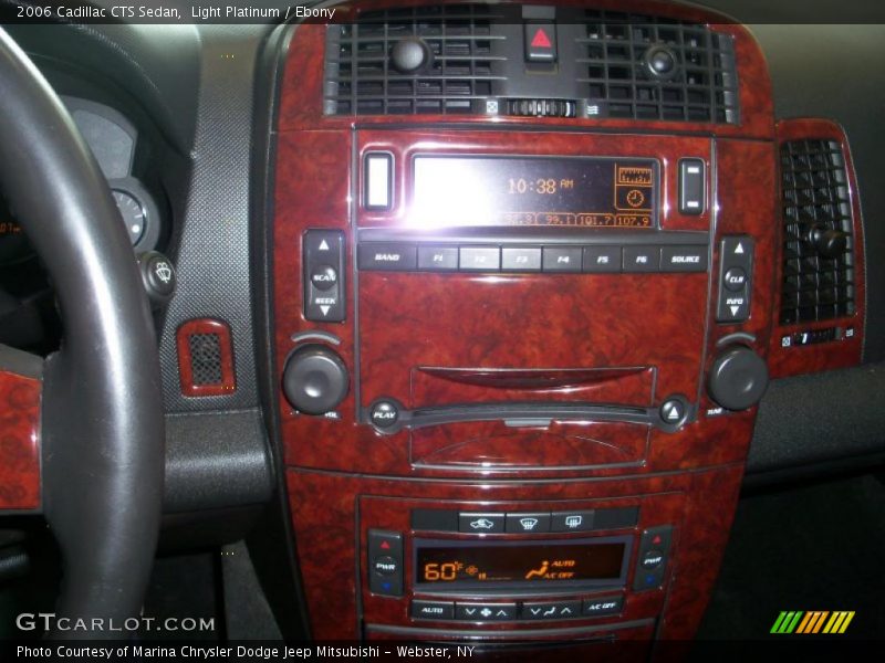 Light Platinum / Ebony 2006 Cadillac CTS Sedan