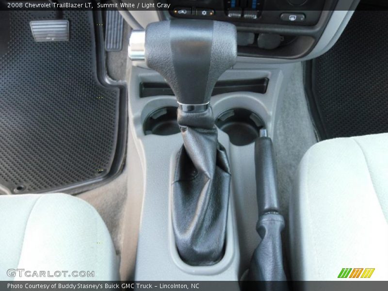 Summit White / Light Gray 2008 Chevrolet TrailBlazer LT