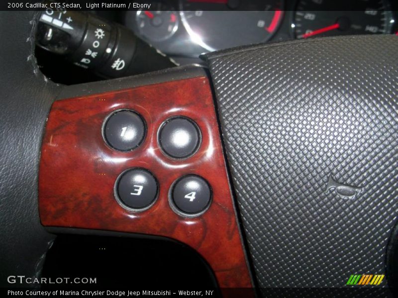 Light Platinum / Ebony 2006 Cadillac CTS Sedan