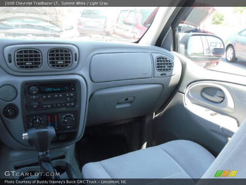 Summit White / Light Gray 2008 Chevrolet TrailBlazer LT