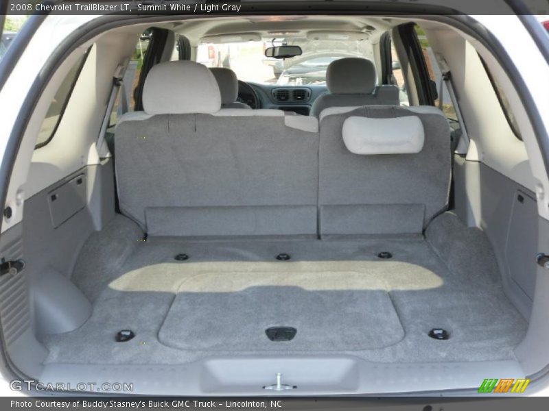 Summit White / Light Gray 2008 Chevrolet TrailBlazer LT